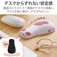 マウスパッド リストレスト付 720mm ウレタンゲル イラスト ネコ MOH-AN03CAT エレコム 1個