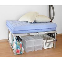 アイ・エル・シー 伸縮機能付き押し入れ整理棚2台組 NI-002N 2個セット（直送品）