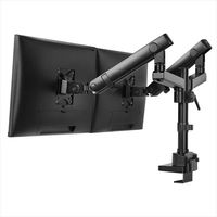 アーキサイト メカニカルスプリング式 液晶モニターアーム デュアル AS-MABM01D 1セット（直送品）