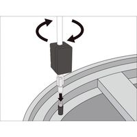 ワールドツール アストロプロダクツ AP タイヤバルブインサーター VT431 2007000014318 1個 398-0993（直送品）