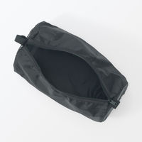 無印良品 ポリエステルたためる仕分けケース 筒形 黒 Ｓ 約１１×１１×２６ｃｍ 良品計画