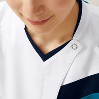 フォーク ジップスクラブ シアンブルー×ダークネイビー S 7121SC-21-S 1枚（直送品）