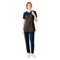 フォーク レディスジップスクラブ アンサスショコラ×ダークネイビー L HI701-40-L 1枚（直送品）