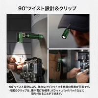 NICRON L74mini G 首振り グリーン 400LM L74mini-G 1個（直送品）