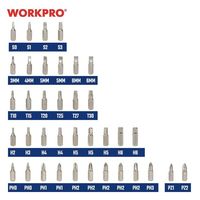 WORKPRO ワークプロ 37点入 ラチェット式ドライバー ビットセット ケース入 WP200517 1セット（直送品）