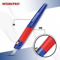 WORKPRO(ワークプロ) WORKPRO ワークプロ 14点入 差替式ナイフセット ケース入 WP219005 1セット（直送品）