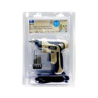 WIZ’A アークランドサカモト コード式 ミニドリルドライバー AC100V 最大締め付けトルク3.7N・m ビット4本付 WZーAC10（直送品）