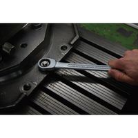 スタビレー STAHLWILLE 12点入 ラチェットコンビネーションレンチセット ロールアップケース付 17F/12 1セット（直送品）