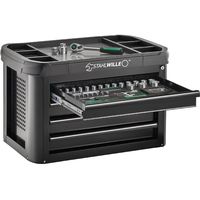 スタビレー STAHLWILLE 4段トップボックス W477×L750×H645mm ブラック 93ーTOPBOX 1台（直送品）