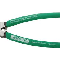 スタビレー STAHLWILLE スナップリングプライヤー サイズA21 1.8mm プラスチックコーティング 6546 6 121 1丁（直送品）