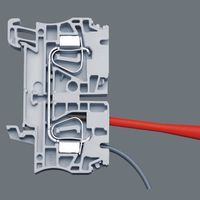 Wera Werk ベラ 絶縁プラスマイナスドライバー 先細型 PH2 軸長80mm 006456 1本（直送品）