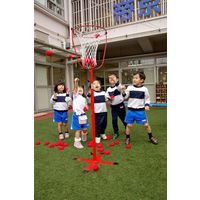 トッケン 多機能玉入れ台 白 20392 1個（直送品）