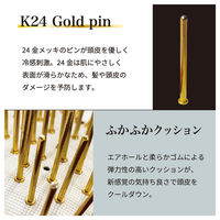 アヌシ Oval ゴールドピンブラシAOJ-3000 82438 1個（直送品）