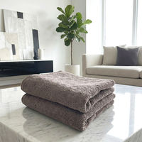 抗菌防臭フェイスタオル グレー 1セット（1袋(2枚)×5） 速乾 部屋干し 業務用 サロン仕様 伊澤タオル