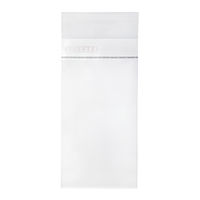 今村紙工 クリア封筒 長3 片面白+郵便枠印刷 100枚 CPPDM-N3 1セット(1袋(100枚)×5)