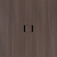 プラス ダイニングワークテーブルライト 幅2400×奥行1000×高さ720mm ウォルナット天板 1台（4梱包）