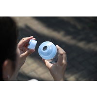 LIMA ウォーターボトル 850 ブルー 1本 850ml 水筒 直飲み 水分補給 目盛り付き シービージャパン