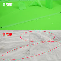 ダイヤテックス クロマキーテープ　CH-60-DG　50ｍｍ×25ｍ 30巻