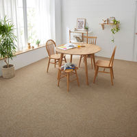 SUMINOE RUG RUG タイルカーペット フローループ 400×400mm ベージュ 1セット(10枚入)（直送品）