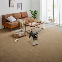 SUMINOE RUG RUG タイルカーペット ソフトフィール 400×400mm ベージュ 1セット(10枚入)（直送品）