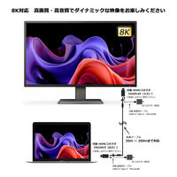 8K60Hz HDMI 光ファイバーデジタルケーブル 50m MPOコネクタータイプ VV-HDMI0500-8UH-MOV 1本（直送品）