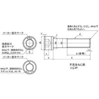 SUNCO 三価ホワイト CAP(日産ネジ 4×65 (300本入) A0-00-000N-0040-0650-03 1箱(300本)（直送品）
