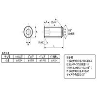 SUNCO HS(UNC(ギザ先 アンブラコ #6ー32X1/8 (100本入) A0-00-553P-7060-8010-00（直送品）