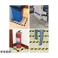 Trimate 警告テープ 危険表示 トラテープ 幅80mm AFF-TRA001-M 1個 60-7278-09（直送品）