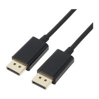 アイネックス スリム&ソフト ラッチなし DP1.4ケーブル 2m AMC-DPSN1420 1個 60-2988-37（直送品）