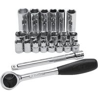 Apex Tool Group SATA 6角ソケットレンチセット 差込角9.5mm(22点) 09524 1セット 695-8224（直送品）