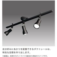 ホタルクス HotaluX ライティングダクトレール 鋼板本体(黒色) レール長1490mm SDー1502L6AーK 1台（直送品）