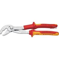 KNIPEX 絶縁ウォーターポンププライヤー コブラクイックセット 落下防止 250mm 8726-250TBK 1丁 696-4287（直送品）