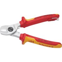 KNIPEX 絶縁ケーブルカッター 1000V絶縁 落下防止 165mm 9516-165TBK 1丁 696-4292（直送品）