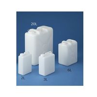 ニッコー・ハンセン 平角缶(1ヶロ)10L 1ケース(20本入) 10L 1ケース(1本) 69-5600-77（直送品）