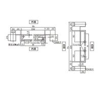 杉田エース メーター点検口 ビス止め仕様 600角 AEJ451205 1枚（直送品）