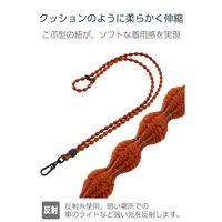 スマホショルダーストラップ 肩掛け 全機種対応 落下・紛失防止 軽量 P-STSDH1FLREDR エレコム 1個（直送品）