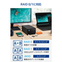 LaCie 2big Dock v2 60TB STLG60000400 エレコム 1個（直送品）