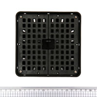 リーフ コウモリランバスケット ブラック Lサイズ 257503 1個（直送品）