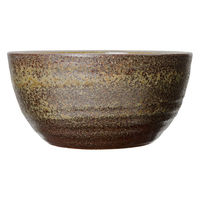 かみ山陶器 信楽焼 めだか鉢 窯肌ボール 8号 263491 1個（直送品）