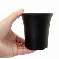 明和 ミニラン鉢 3号 多肉植物 ラン プラスチック 鉢 264529 1個（直送品）