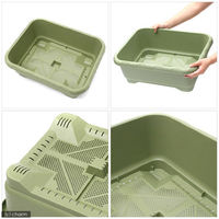 プランター リッチェル 緑のやさいプランター ５０型（グリーン）＋かんたん虫よけセット1個（直送品）