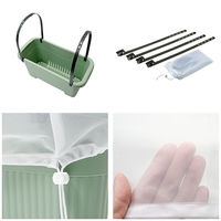 リッチェル プランター 菜園上手 63型N(グリーン)+かんたん虫よけセット 271226 1個（直送品）