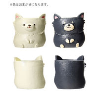 ケー・イー・アイ 鉢 リトルレジンポット チワワ 272614 1個（直送品）