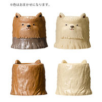 ケー・イー・アイ 鉢 リトルレジンポット ヨークシャーテリア 272618 1個（直送品）