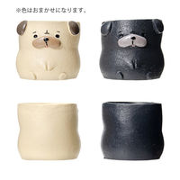 ケー・イー・アイ 鉢 リトルレジンポット パグ 273622 1個（直送品）