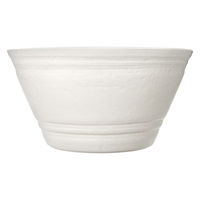 明和 鉢 セラアート 平鉢 33号 白 275779 1個（直送品）