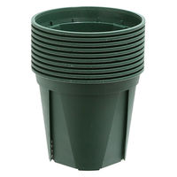 兼弥産業 スリット鉢 EUPOT 12cm モスグリーン 275876 1セット(10個)（直送品）