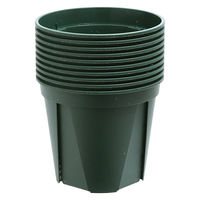 兼弥産業 スリット鉢 EUPOT 15cm モスグリーン 275877 1セット(10個)（直送品）