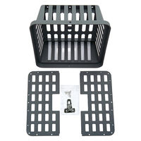 リーフ コウモリランバスケット グレー 3Lサイズ 3個入り 282397 1個（直送品）