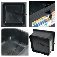 テトラ ジャパン じょうろでキレイメダカ鉢 40×40 黒 288378 1セット(3個)（直送品）